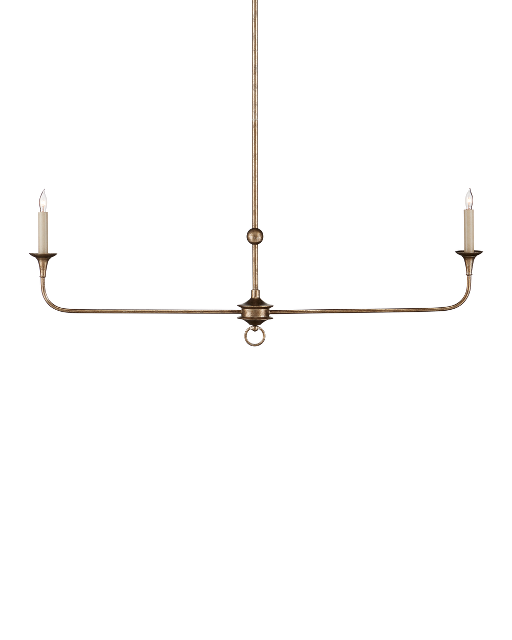 Nottaway Linear Bronze Chandelier