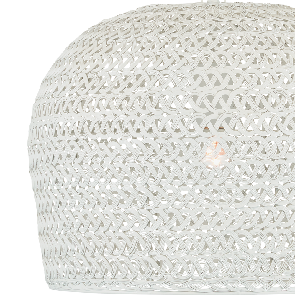 Piero Small White Pendant