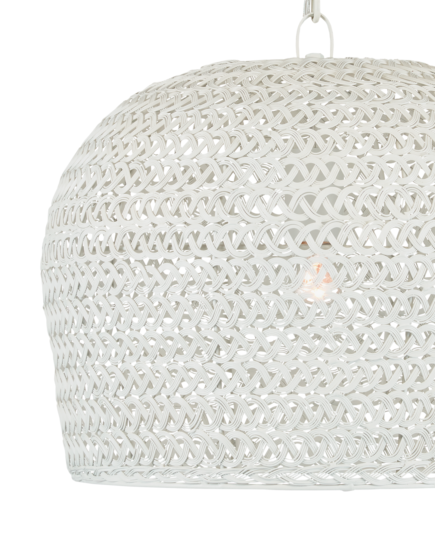 Piero Small White Pendant