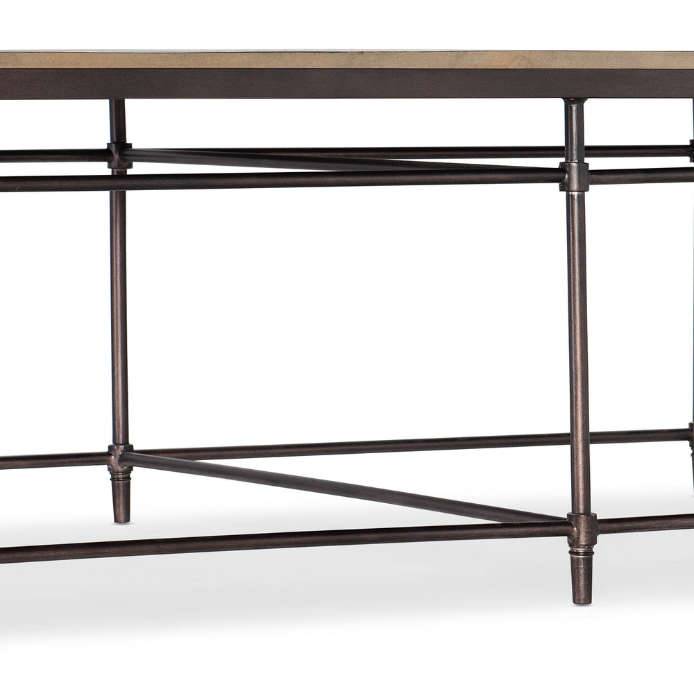 St. Armand Rectangular Cocktail - Light Wood