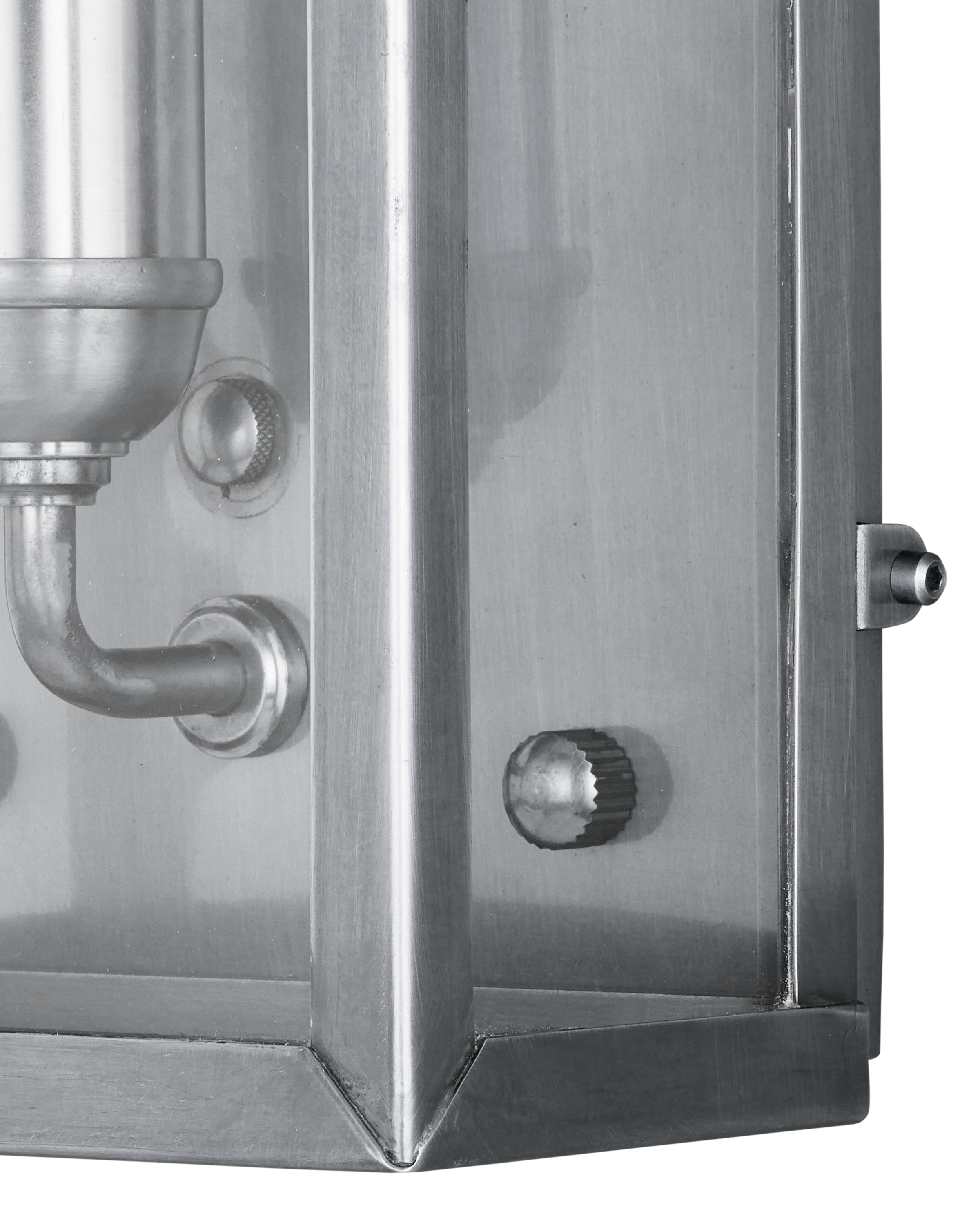 Royster Silver Outdoor Wall Sconce - Thumbnail 5