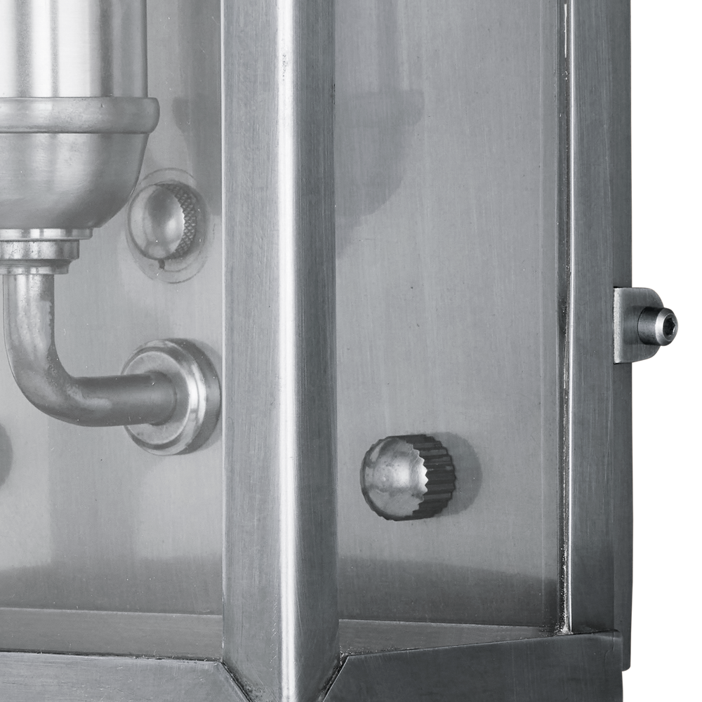 Royster Silver Outdoor Wall Sconce