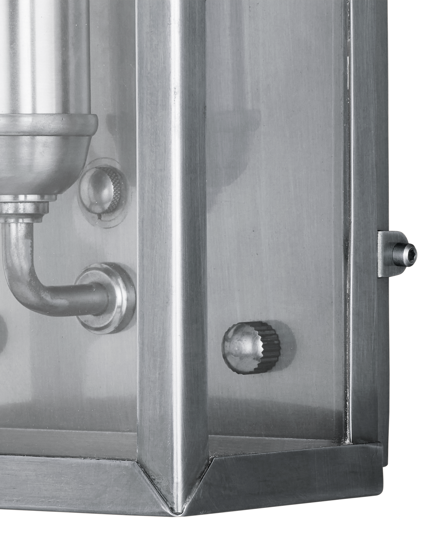 Royster Silver Outdoor Wall Sconce