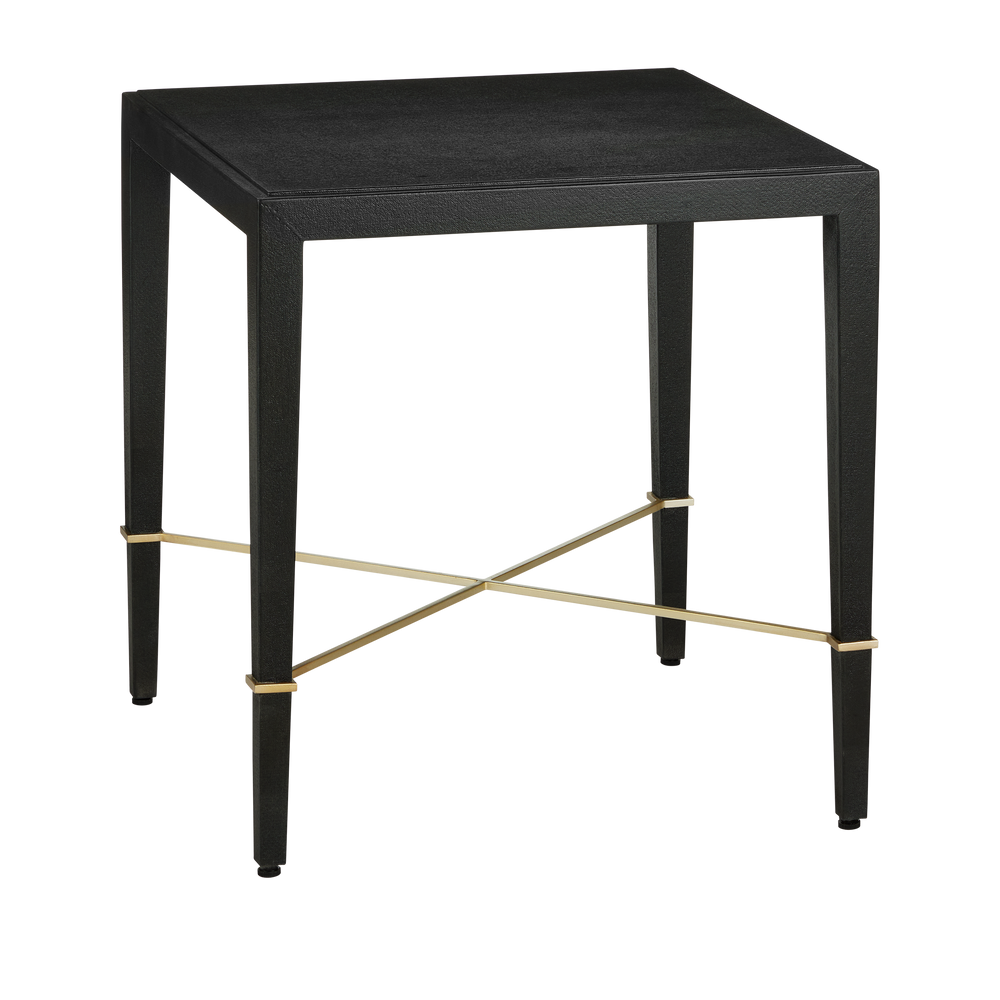 Verona Black End Table