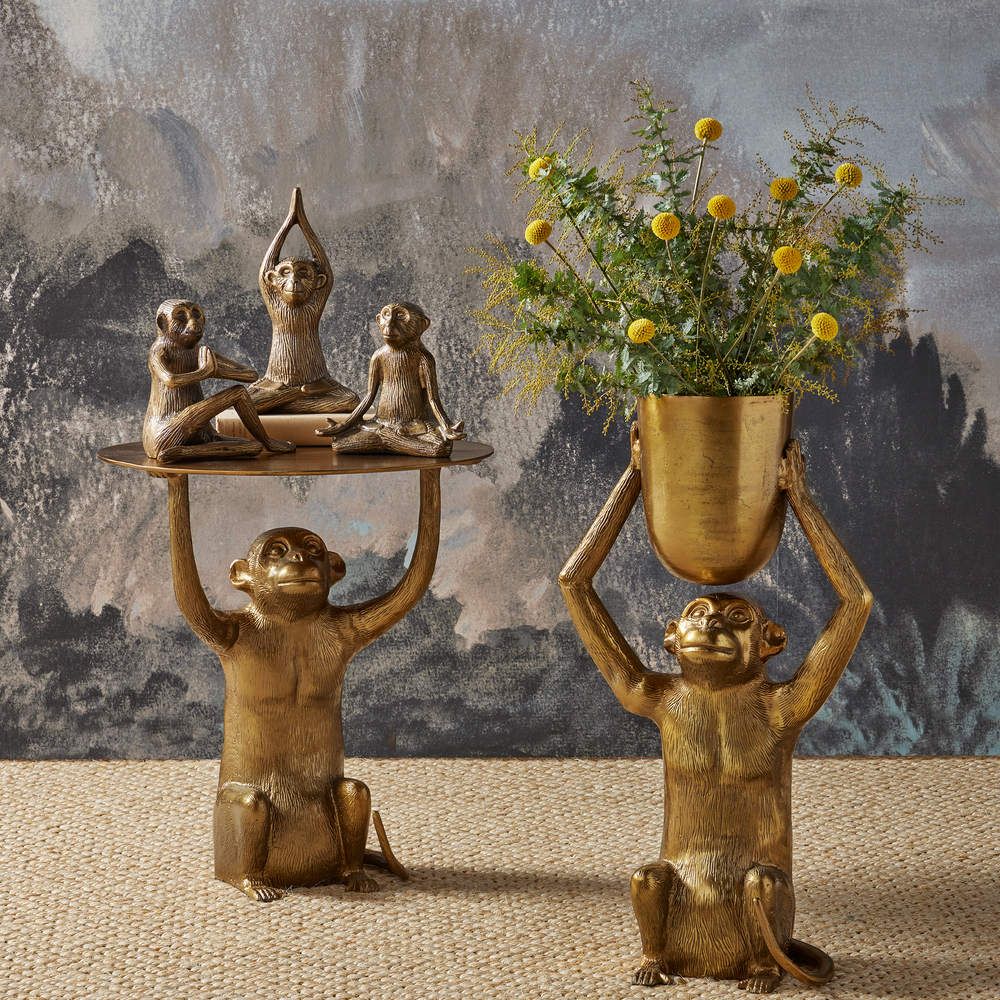 
                      
                        Zen Brass Monkey Set of 3
                      
                    
