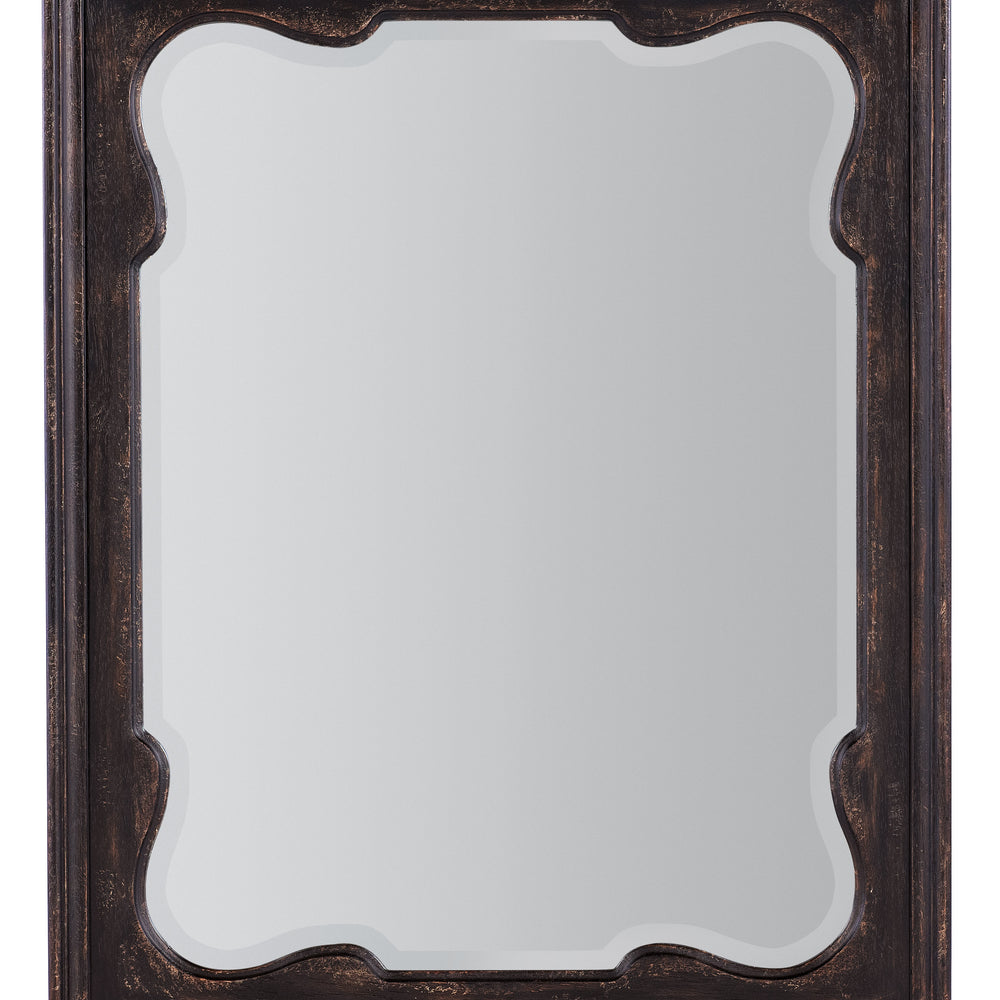 Americana Landscape Mirror - Black