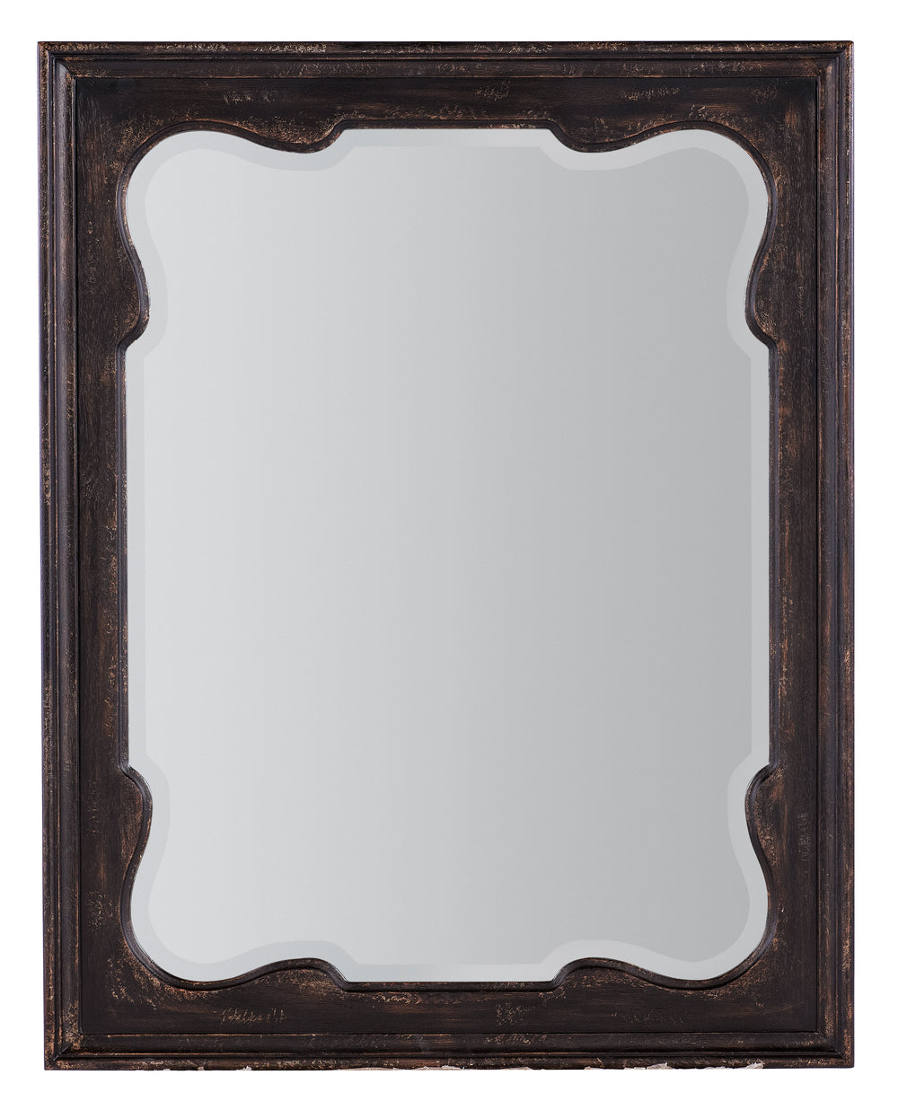 Americana Landscape Mirror - Black