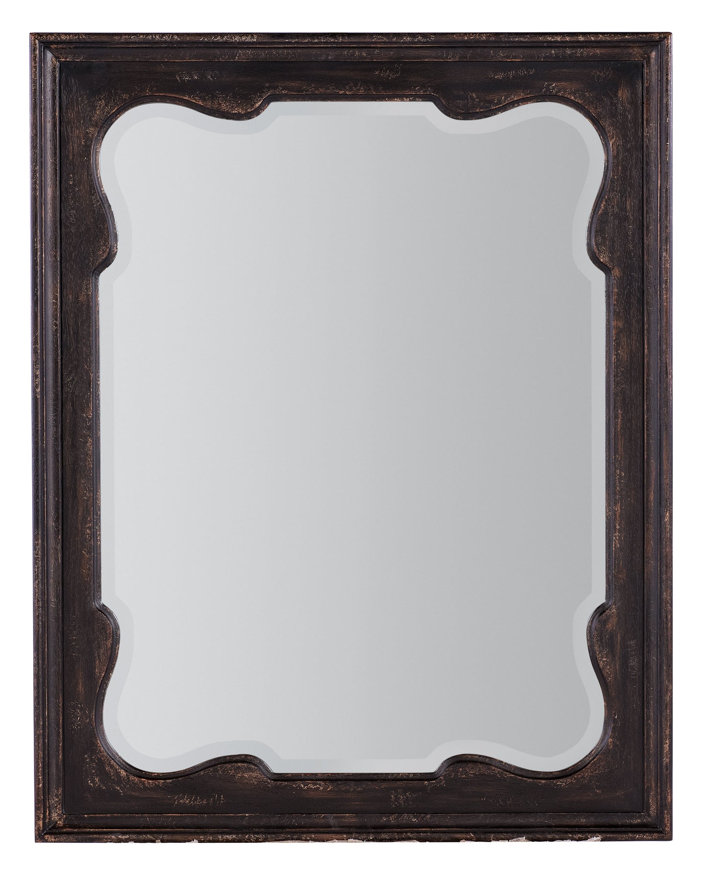 Americana Landscape Mirror - Black