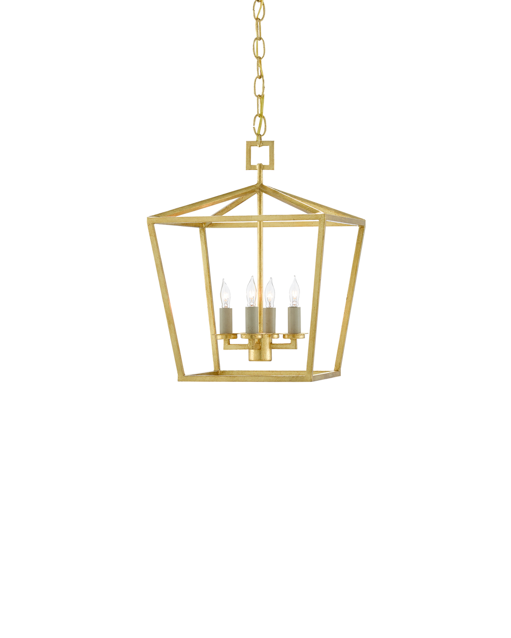 Denison Small Gold Lantern.