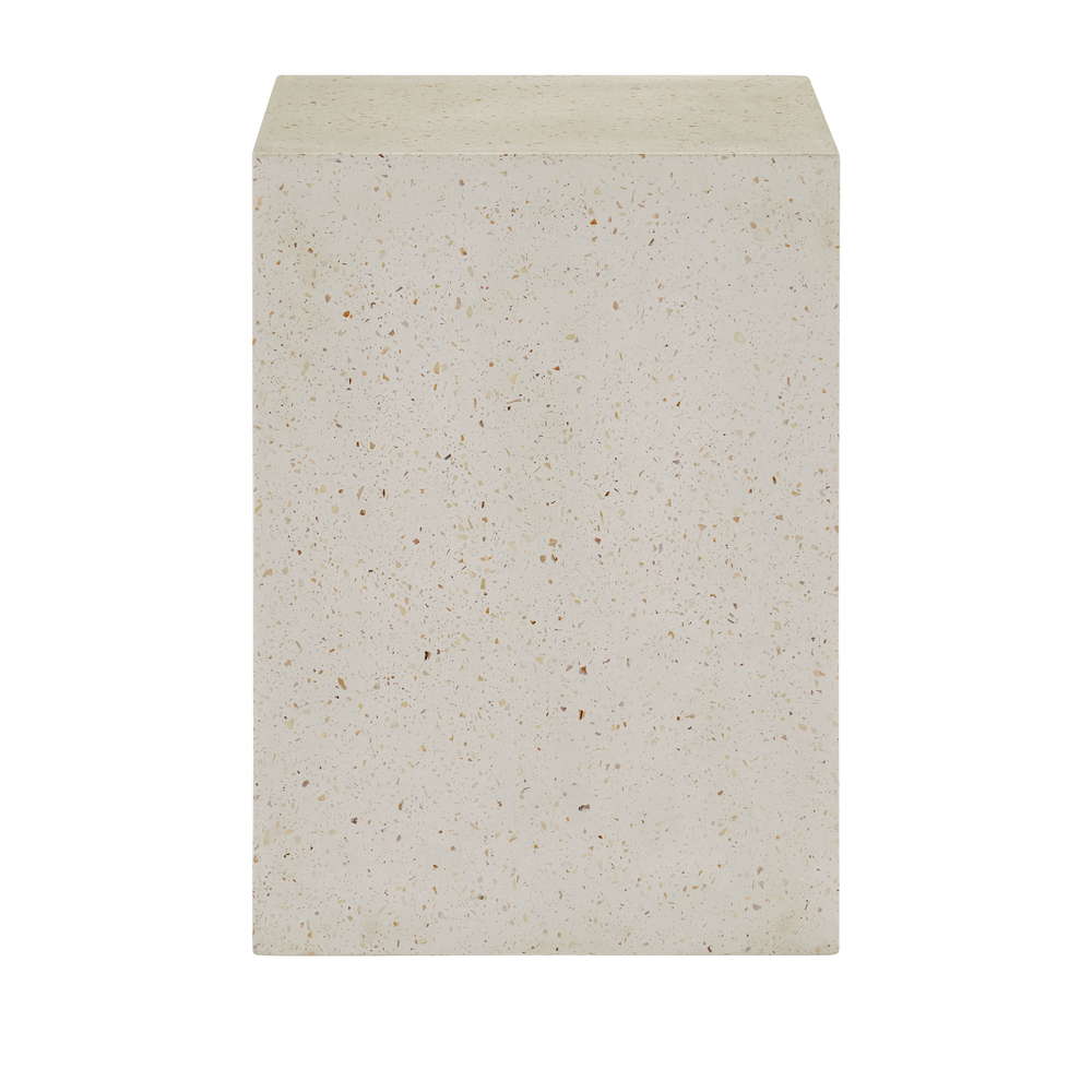 
                      
                        Carson Ivory Terrazzo Accent Table.
                      
                    
