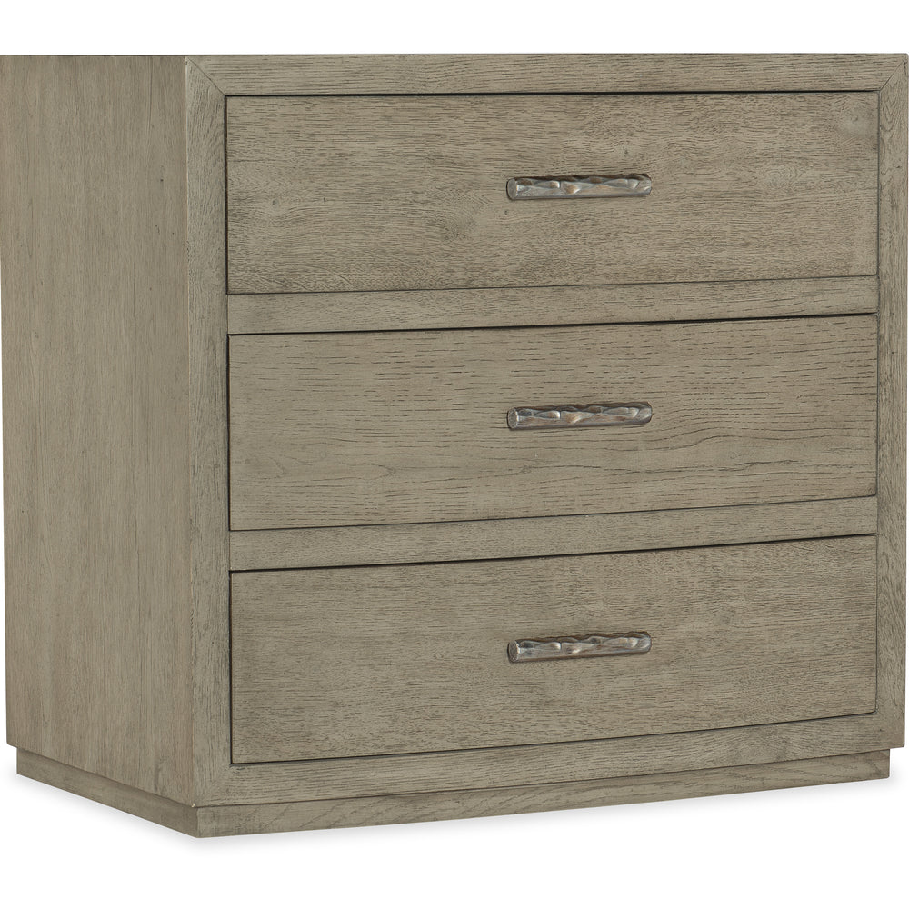Linville Falls Ashford Three Drawer Nightstand.
