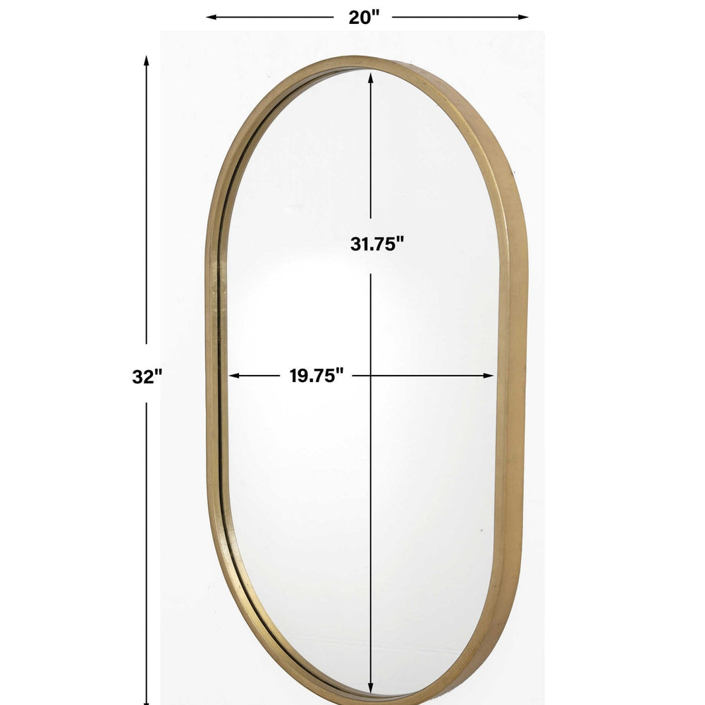 
                      
                        Varina Oval Mirror - #shop_name Mirror
                      
                    