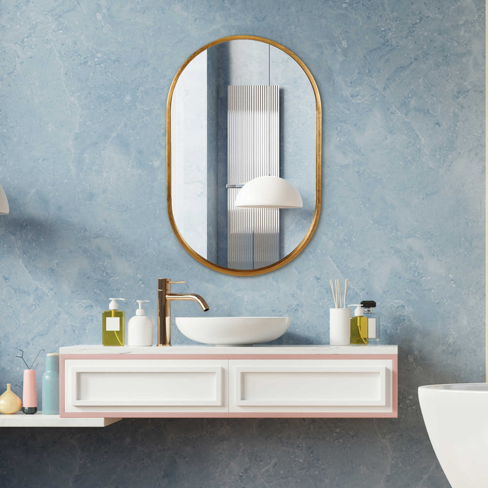 
                      
                        Varina Oval Mirror - #shop_name Mirror
                      
                    