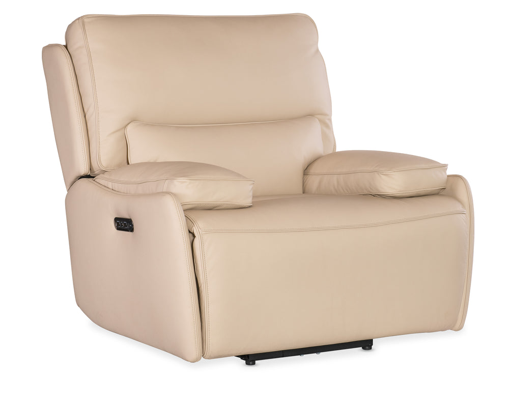 Kramer Zero Gravity Power Recliner with Power Headrest - Oslo Ivory