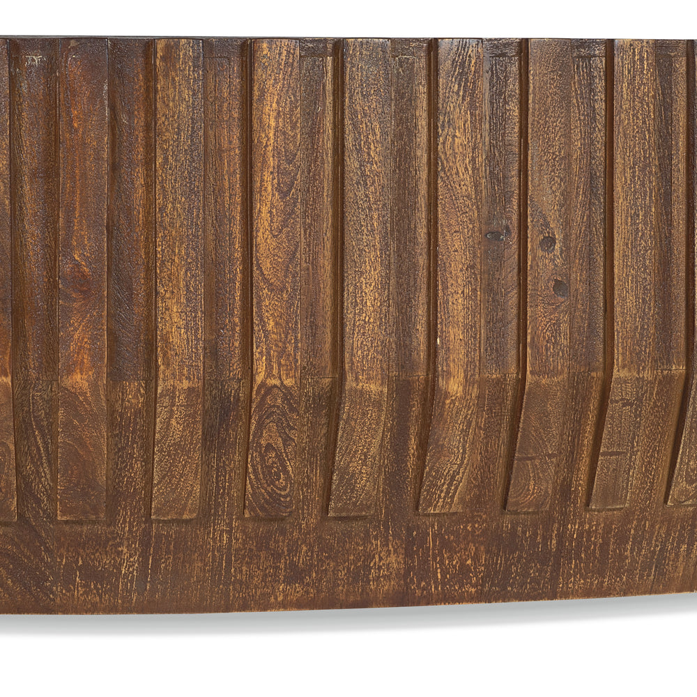 Commerce and Market Gears Oval Cocktail Table