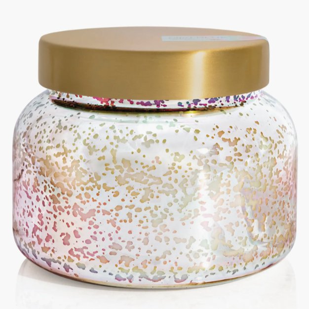 Volcano Mercury Iridescent Signature Jar, 19 oz - #shop_name Candle