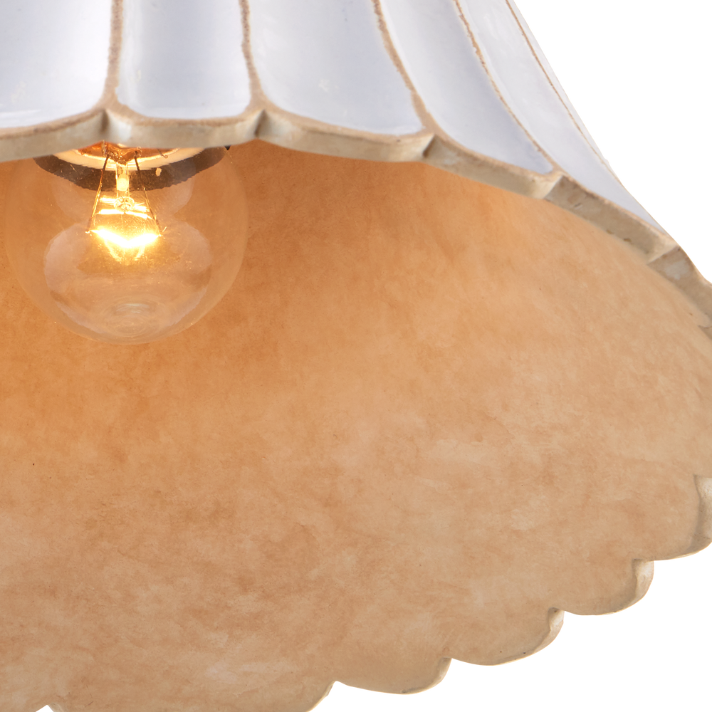 Jazz White Pendant.