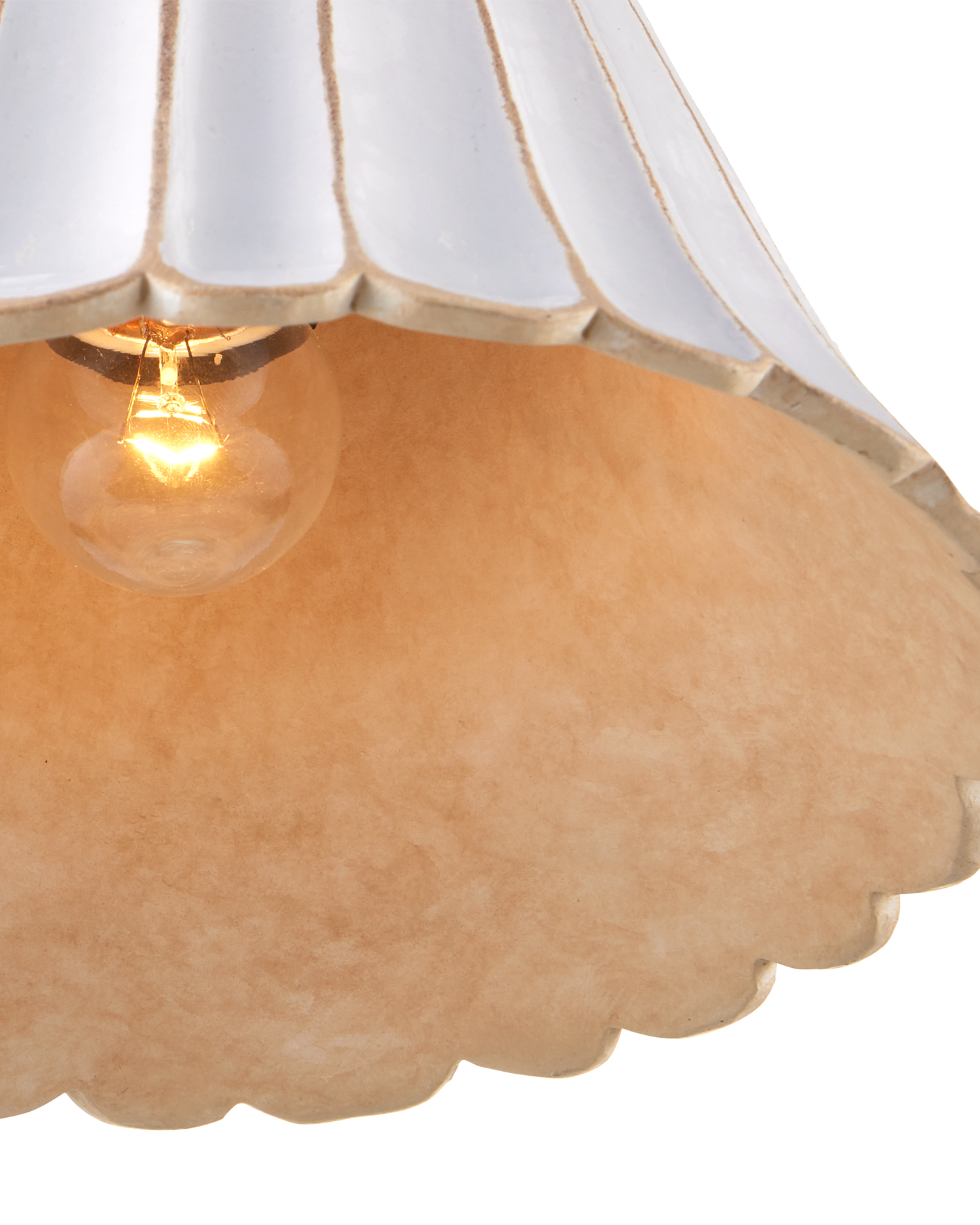 Jazz White Pendant.