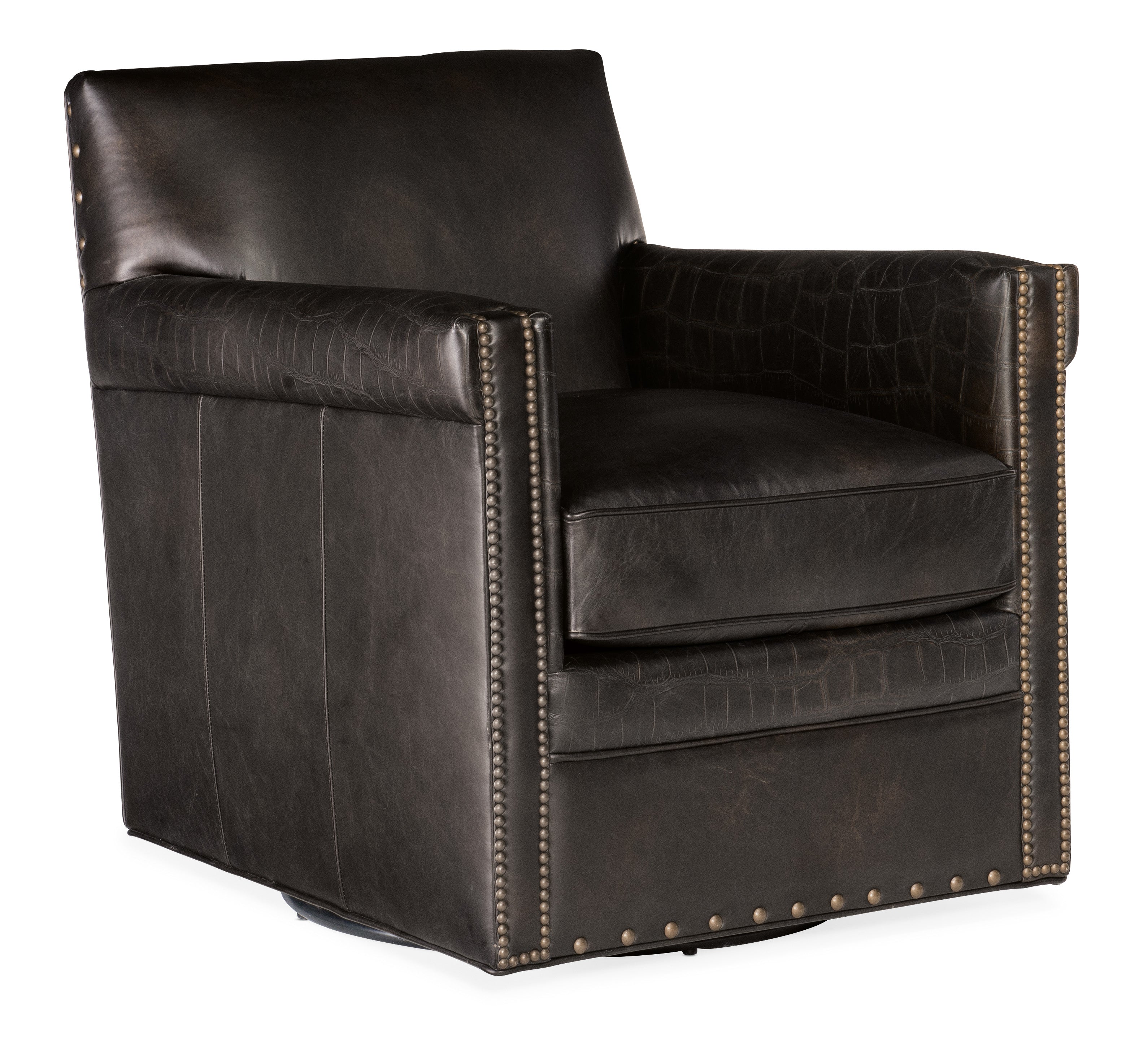 Hooker Furniture Potter Swivel Club Chair - Thumbnail 2
