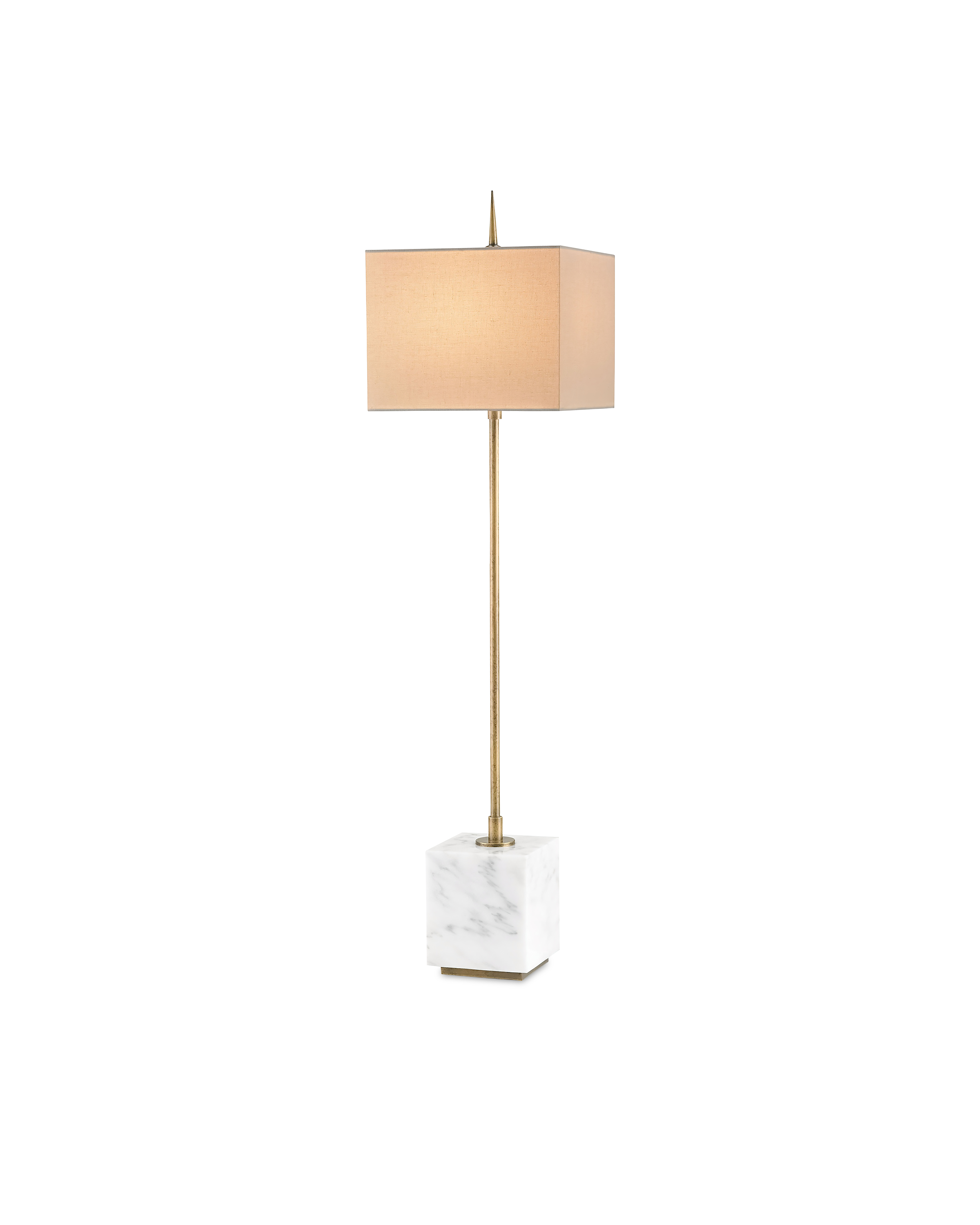 Thompson Brass Console Lamp - Thumbnail 2