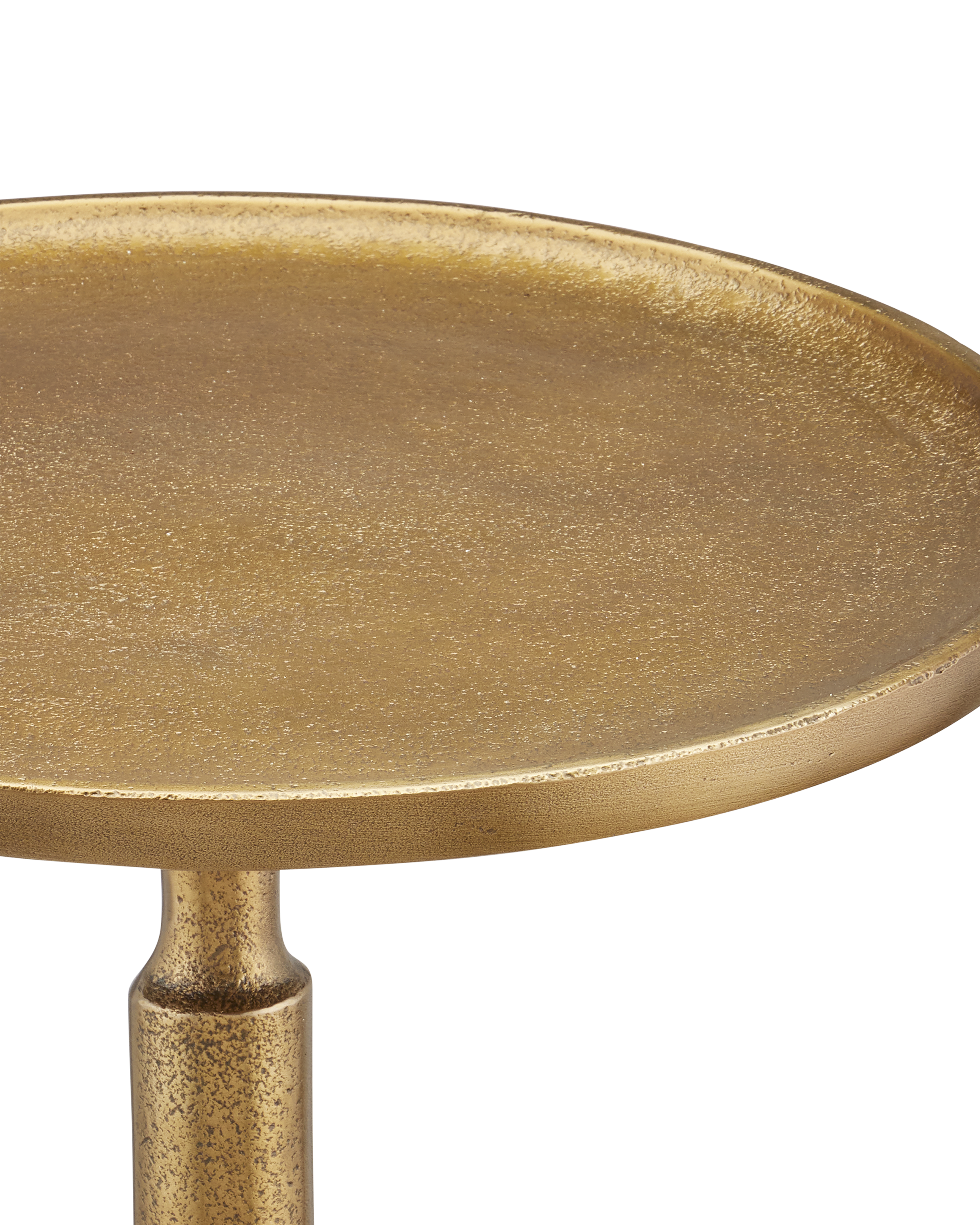 Pascal Brass Accent Table - Thumbnail 3