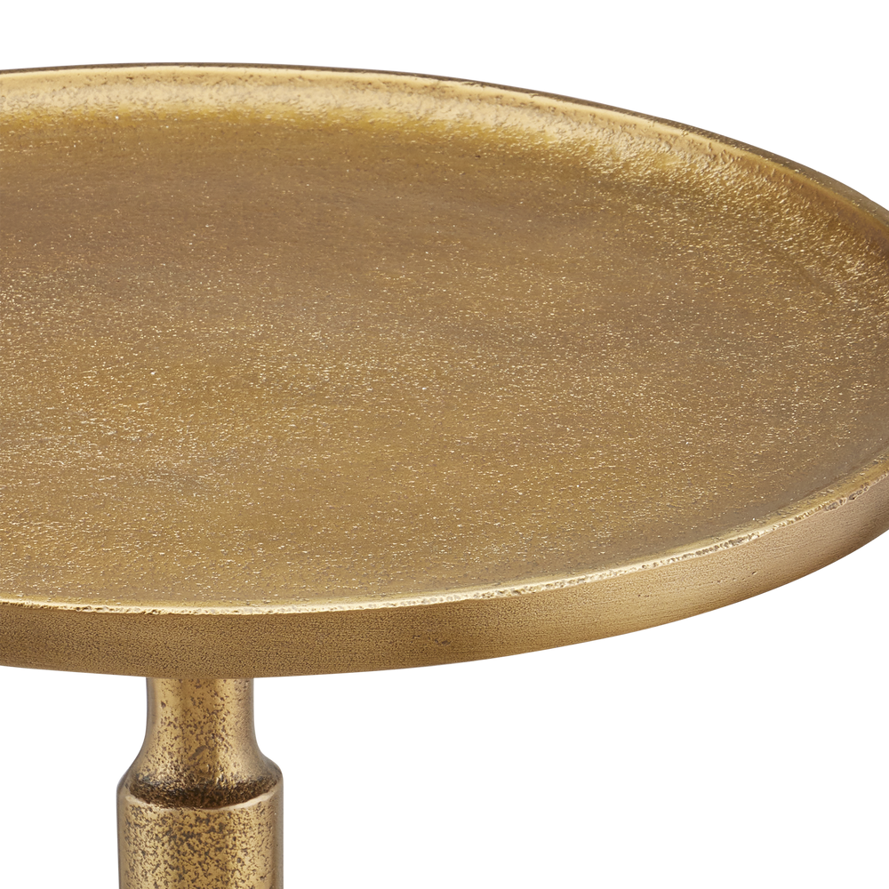 Pascal Brass Accent Table