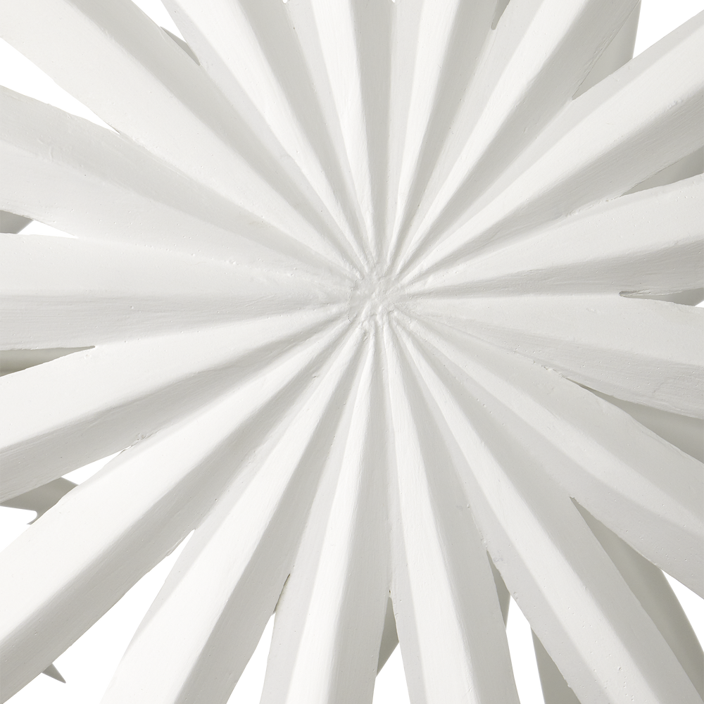 Bismarkia Large White Chandelier