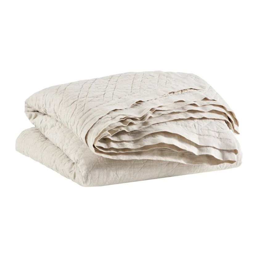 
                      
                        Washed Linen Natural Quilt - King - #shop_name Bedding
                      
                    