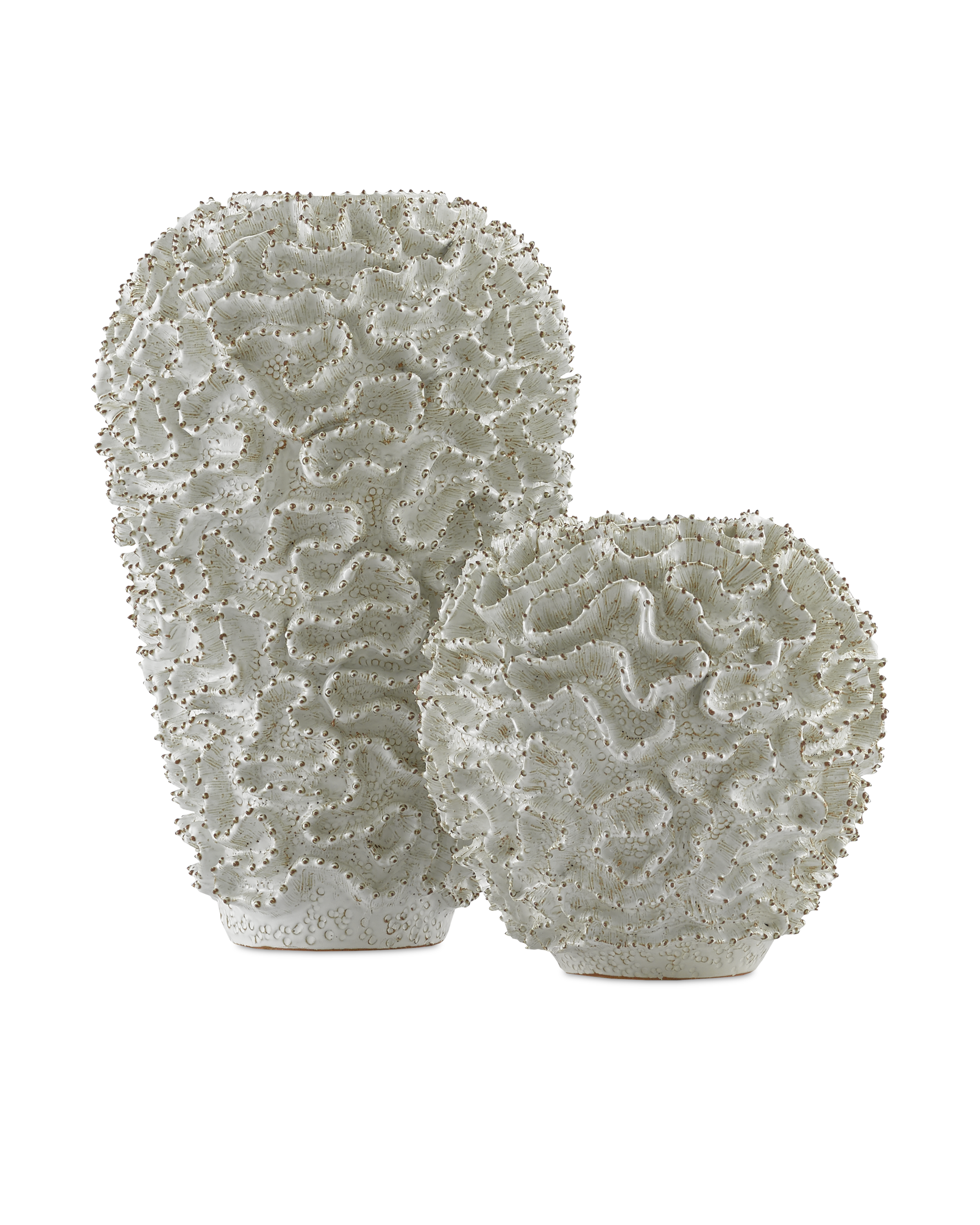 Swirl Small White Vase - Thumbnail 3