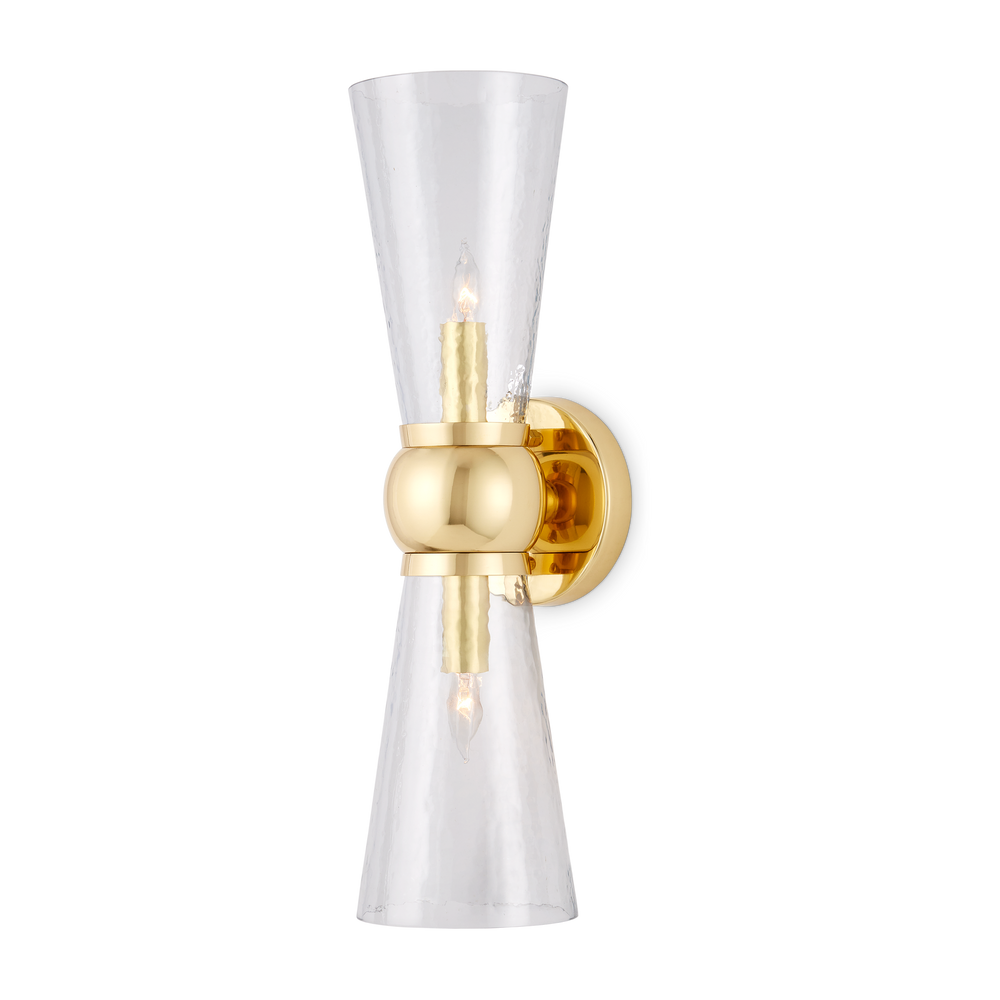 Byford Brass Bath Wall Sconce