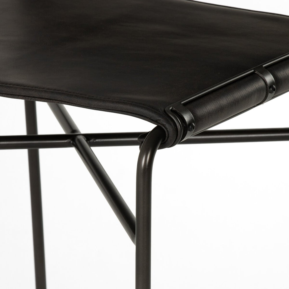 
                      
                        Wharton Bar Stool - Distressed Black
                      
                    