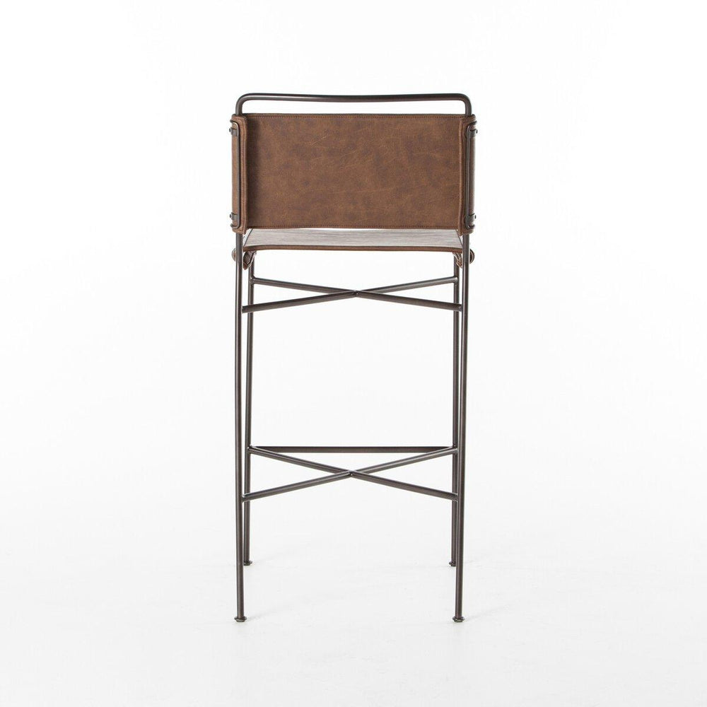 
                      
                        Wharton Bar Stool - Distressed Brown
                      
                    