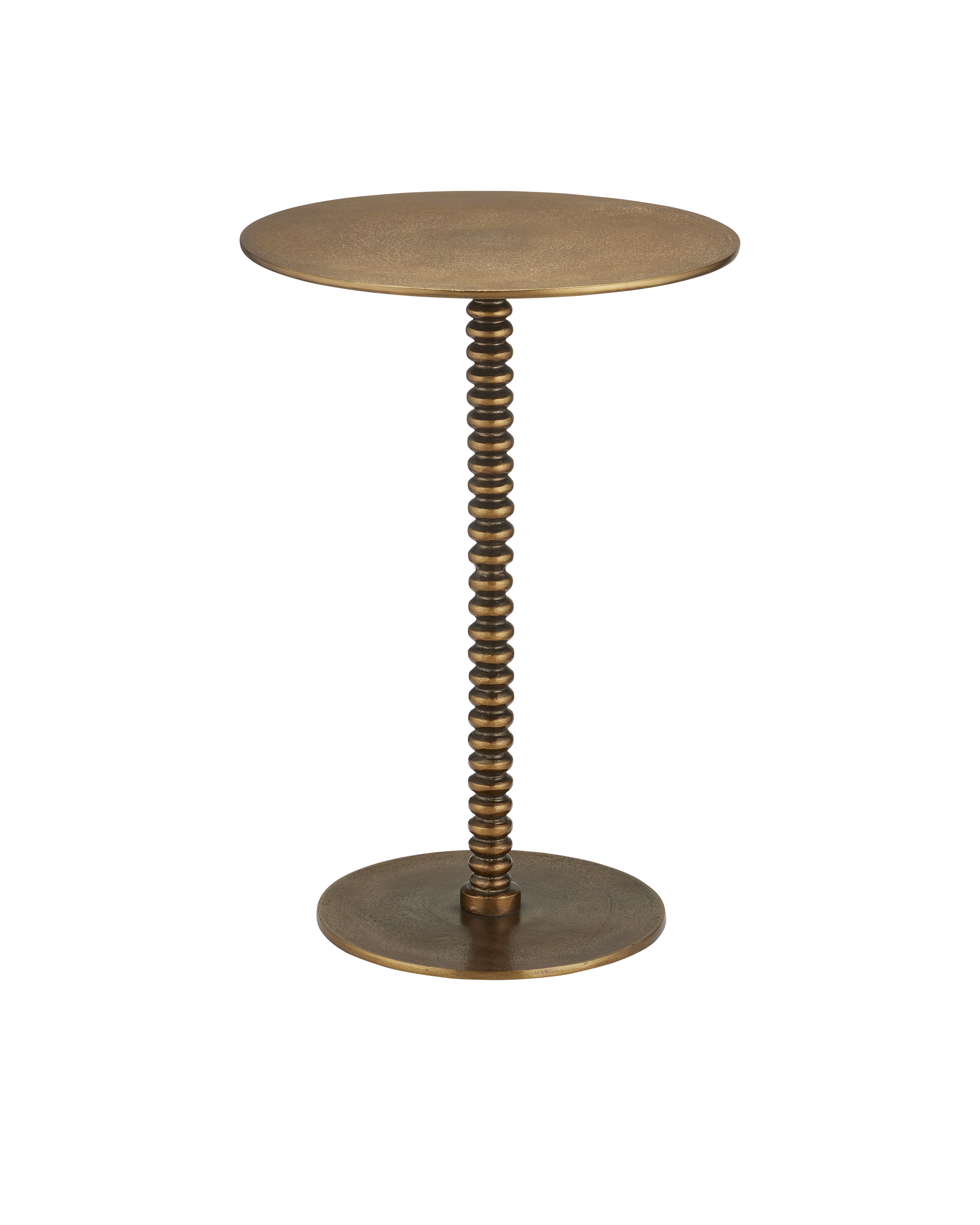 Dasari Brass Accent Table