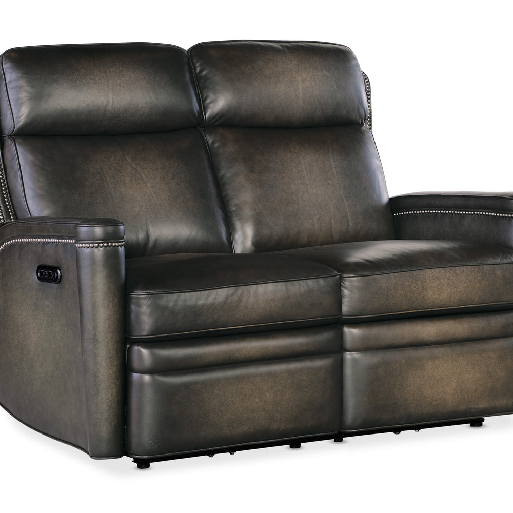 Hamilton Power Loveseat with Power Headrest - Sarzana Castle