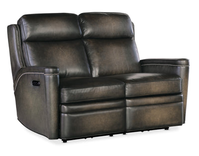 Hamilton Power Loveseat with Power Headrest - Sarzana Castle