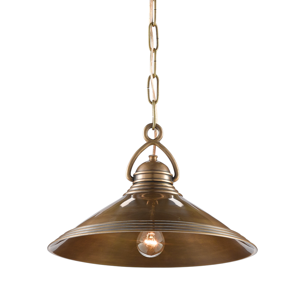 
                      
                        Weybright Brass Pendant
                      
                    