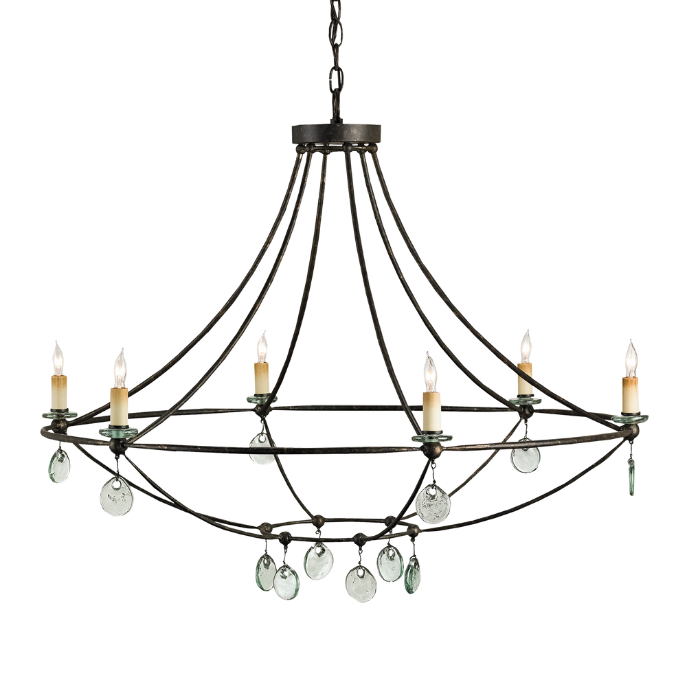 Novella Large Black Chandelier