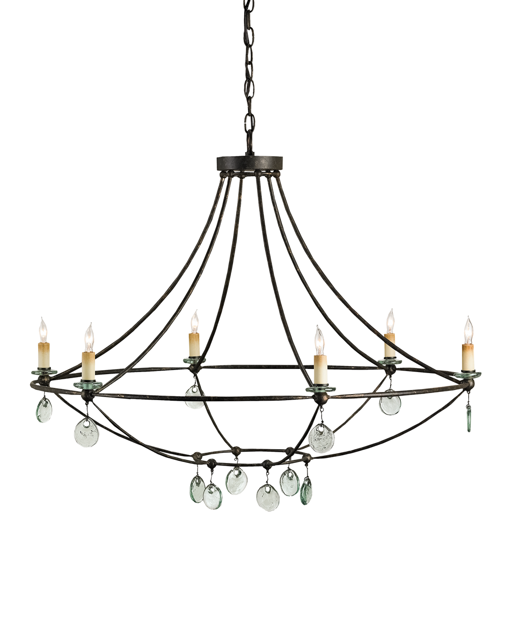 Novella Large Black Chandelier