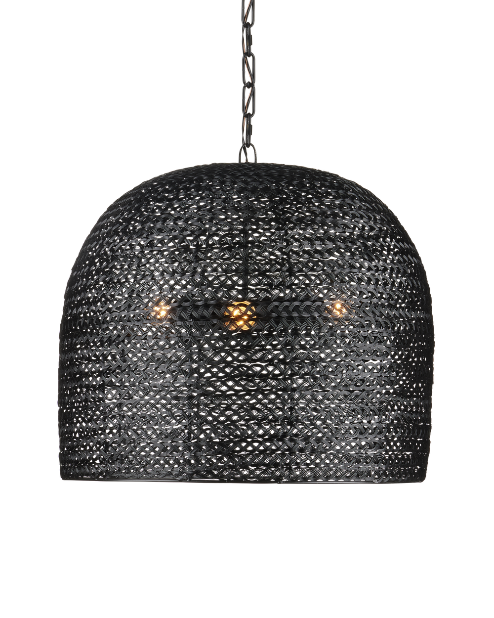 Piero Medium Black Chandelier