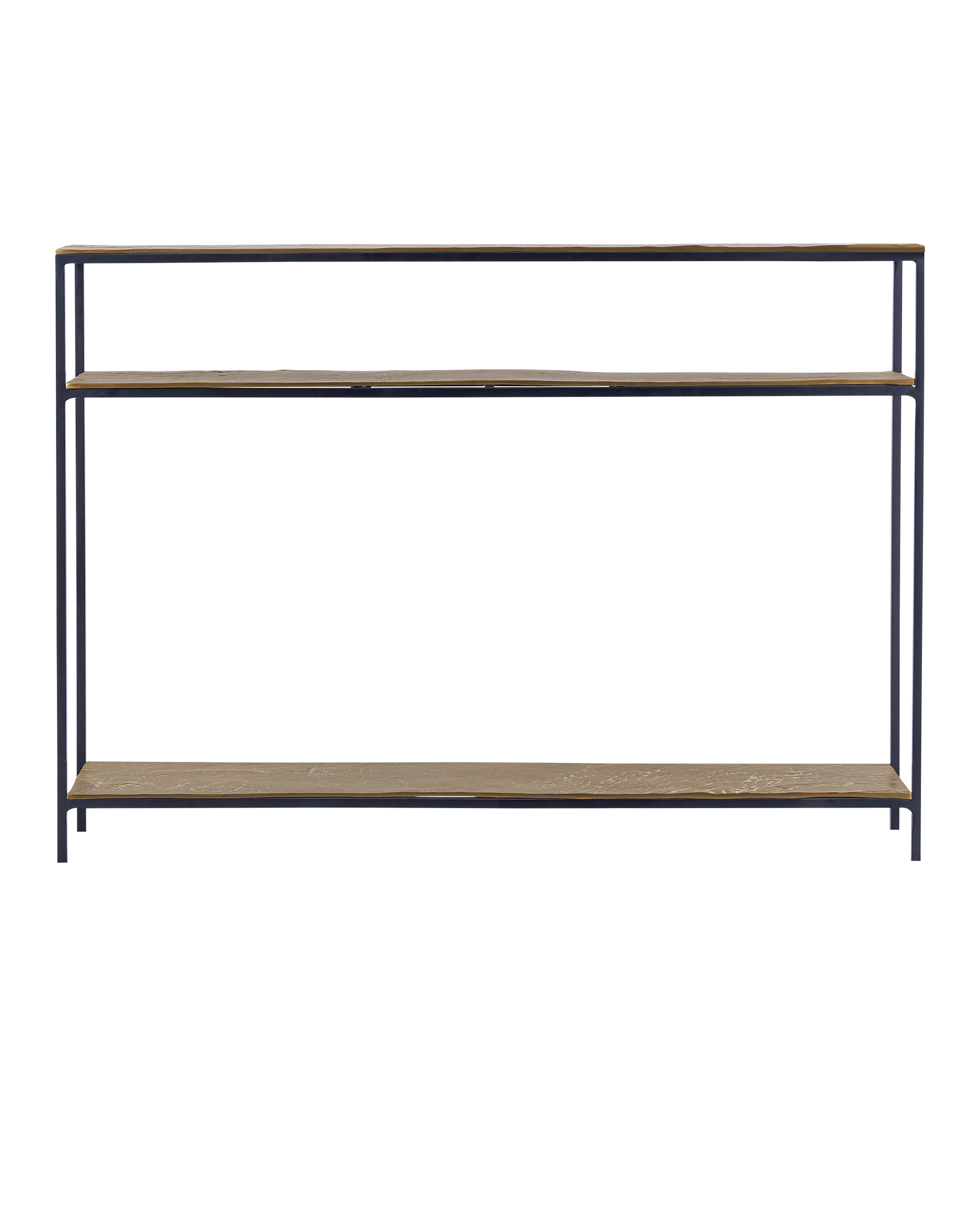 Lathi Brass Console Table - Thumbnail 2