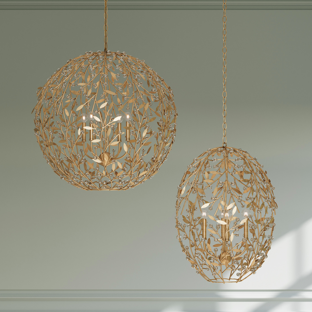 
                      
                        Secret Garden Gold Chandelier
                      
                    