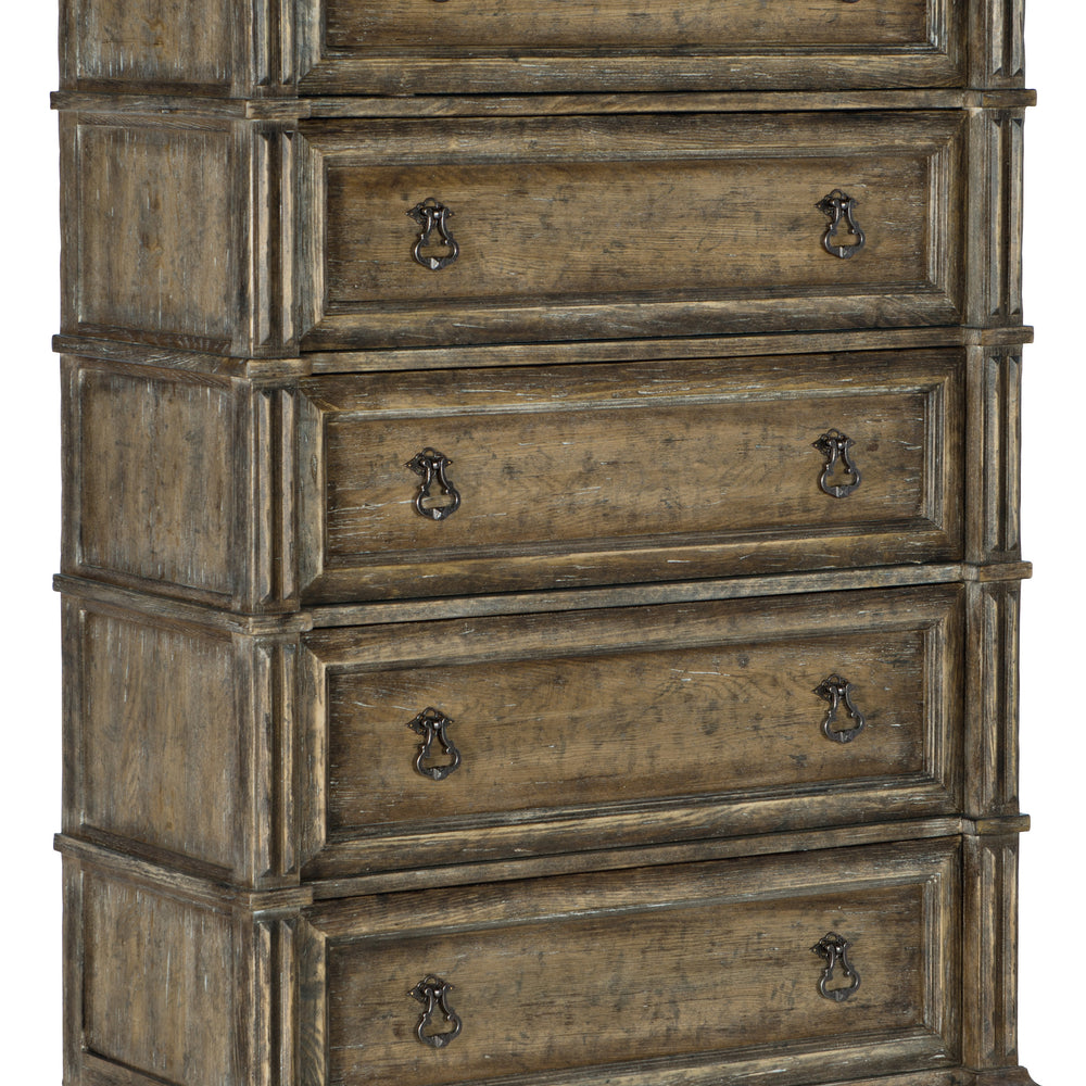 La Grange Ross Prairie Five Drawer Chest.