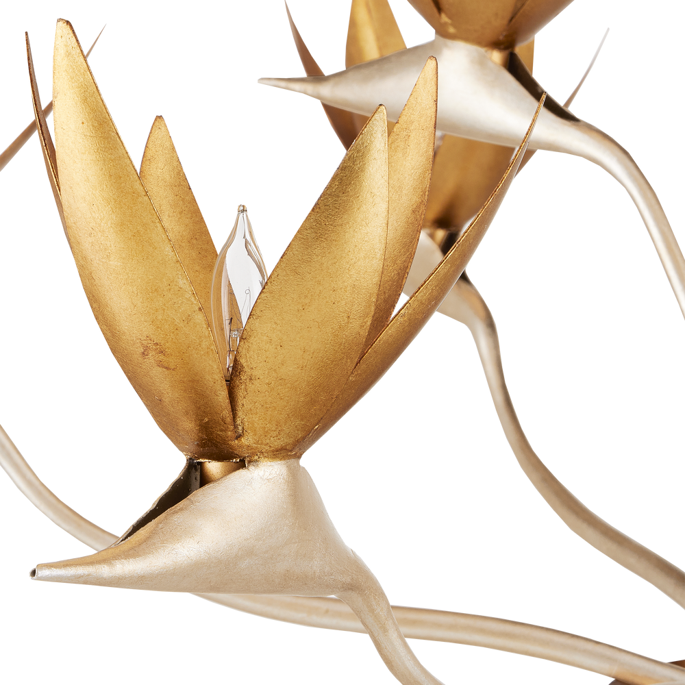 Paradiso Silver & Gold Chandelier