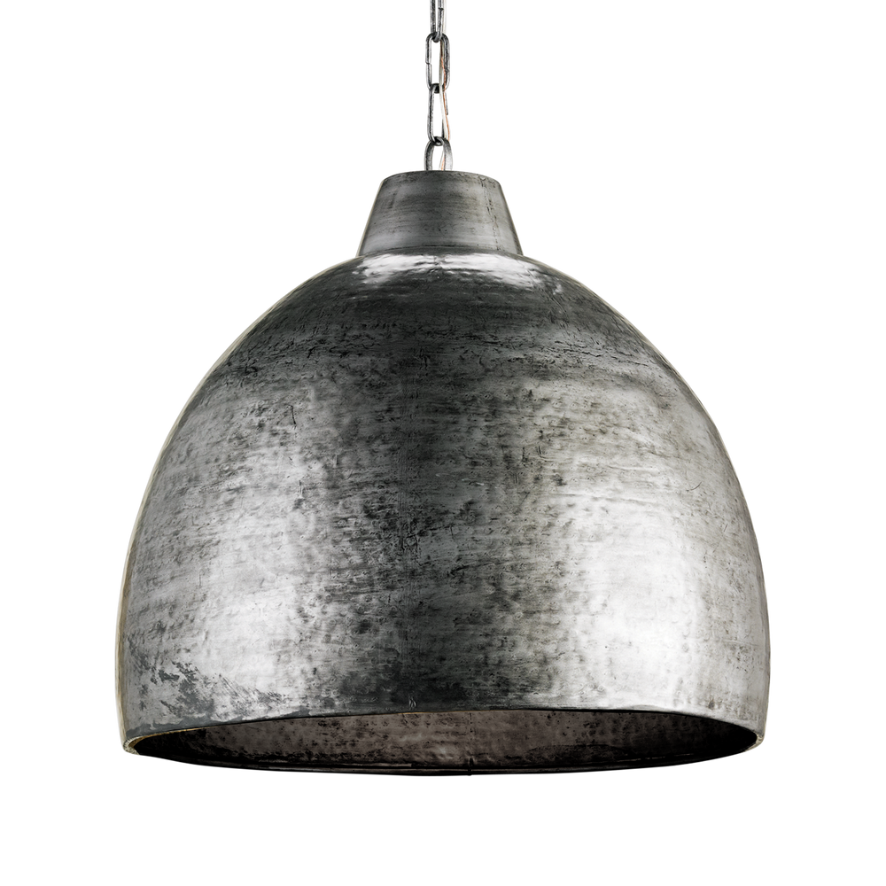 
                      
                        Earthshine Large Steel Pendant.
                      
                    