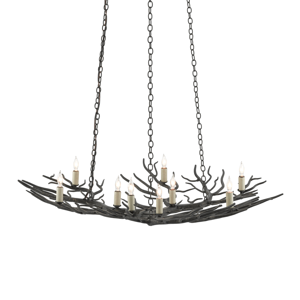 
                      
                        Rainforest Small Bronze Chandelier
                      
                    