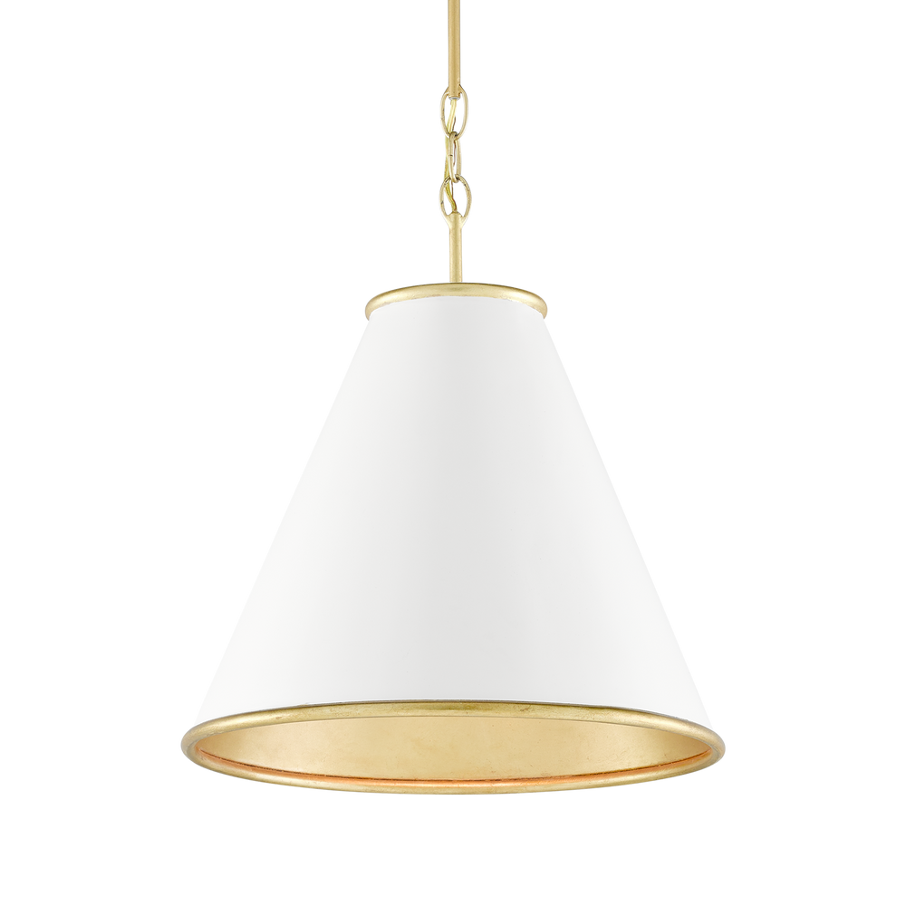 Pierrepont Small White Pendant