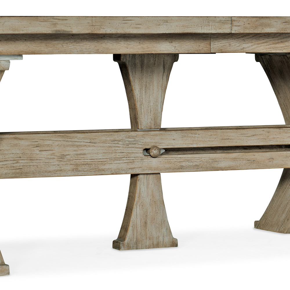 Alfresco Vittorio 80in Rectangle Dining Table with 2-22in Leaves