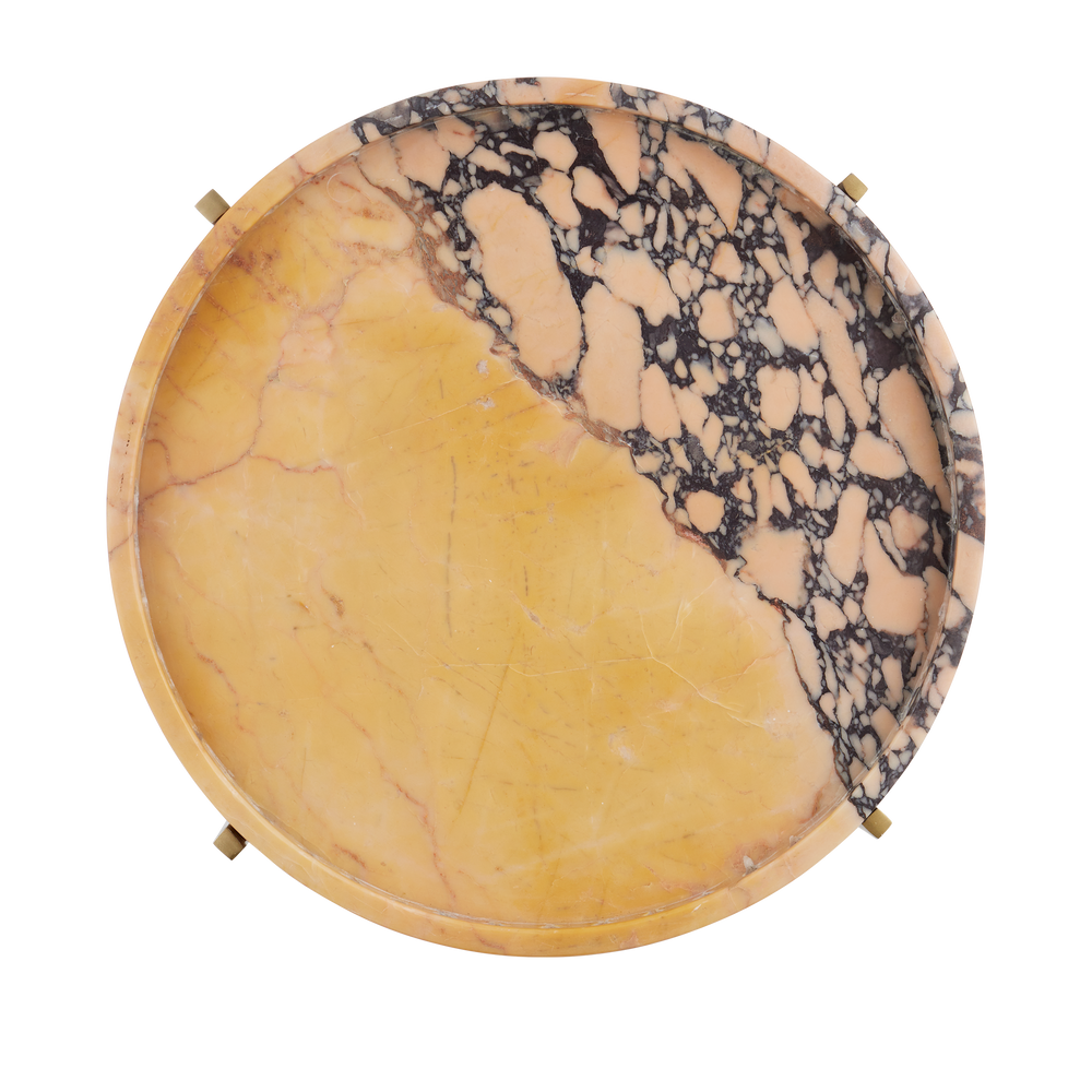 
                      
                        Freya Purple Breccia Accent Table
                      
                    