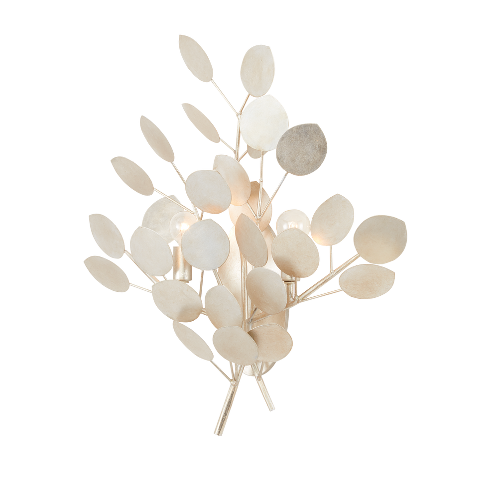 
                      
                        Lunaria Silver Wall Sconce
                      
                    