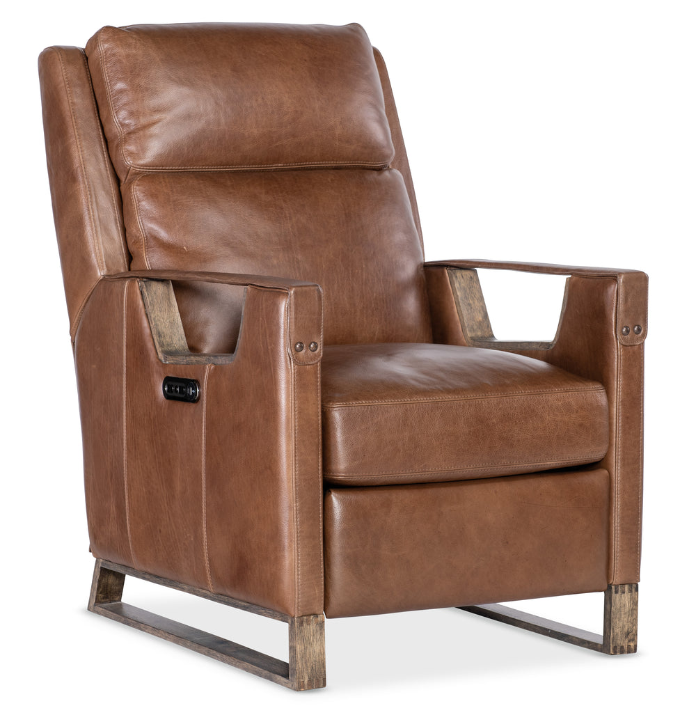 Relic Power Recliner w/Power Headrest - 366-102 Taupe